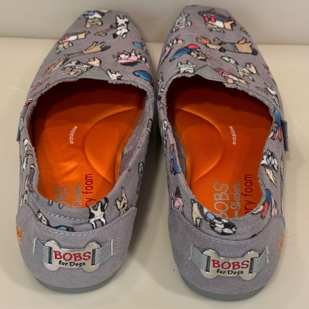 Bobs Plush Sporty Dogs Casual Slip-On Flats Bobs For Dogs New - Picture 10 of 16